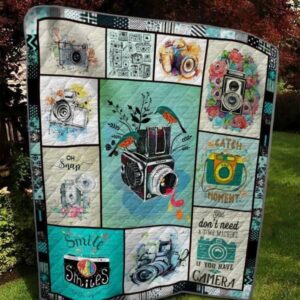 If You Have Camera Photograph Quilt Blanket  Quilt